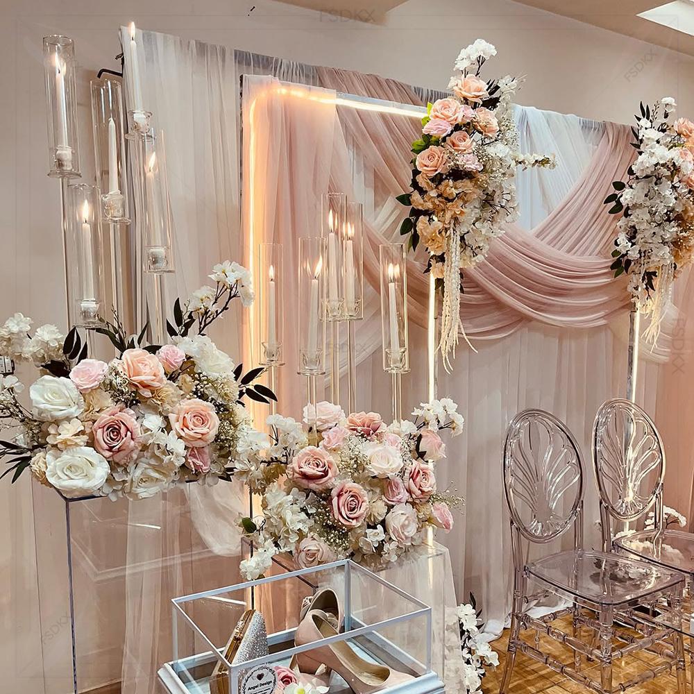 Home Decor Curtain - Wholesale Luxury Customized Measurement White Drapes