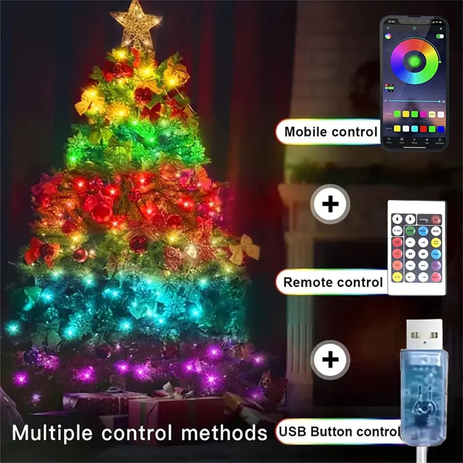 Home Decor App Free - Led Fairy Light Strip Christmas Lights