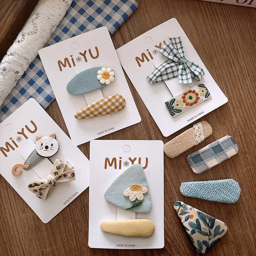 Home Decor Trends 2025 - 2025 Cute Bow Hairpins Women Children