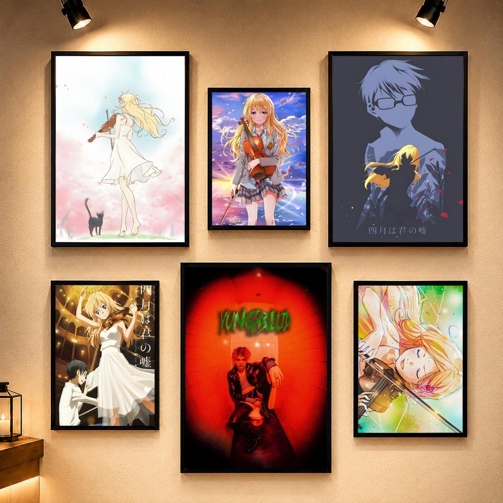 Home Decor Sticker - Popular Anime Y-Your Lie in AprilS