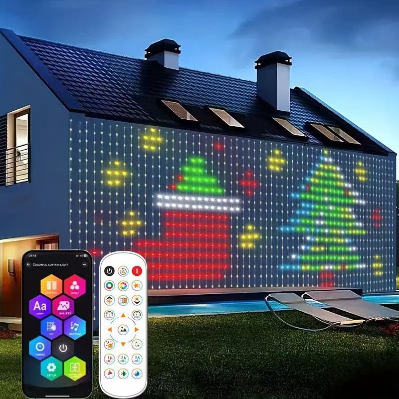 Home Decor App Free - 5V Smart LED Curtain Lights APP