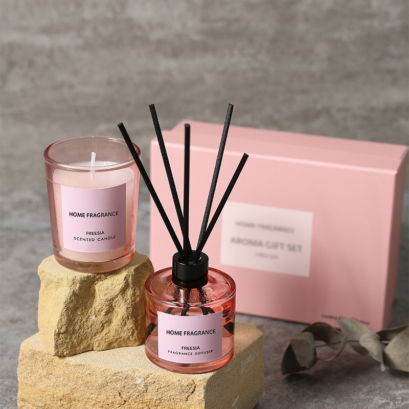 Premium Reed Diffuser and Cand - огляд і ціна Scented Candle Set