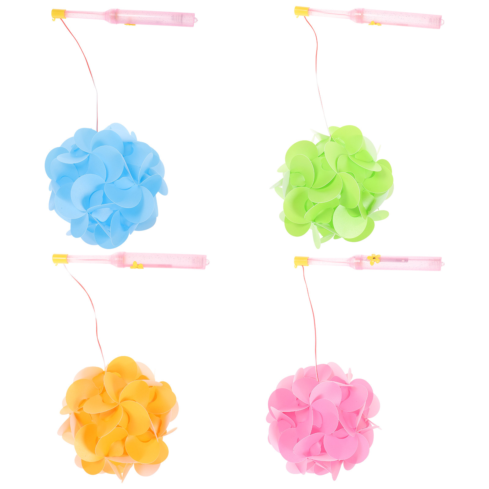 4Sets Paper Flower Lantern DIY - огляд і ціна Home Decor Garden