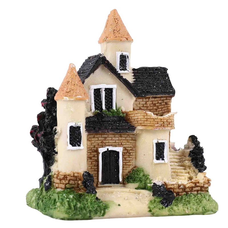 Cute Mini Resin House Miniatur - огляд і ціна Home Decor Garden