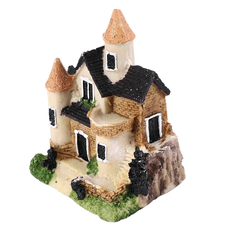 Cute Mini Resin House Miniatur - огляд і ціна Home Decor Garden