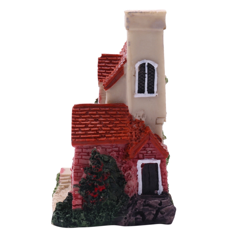 Cute Mini Resin House Miniatur - огляд і ціна Home Decor Garden