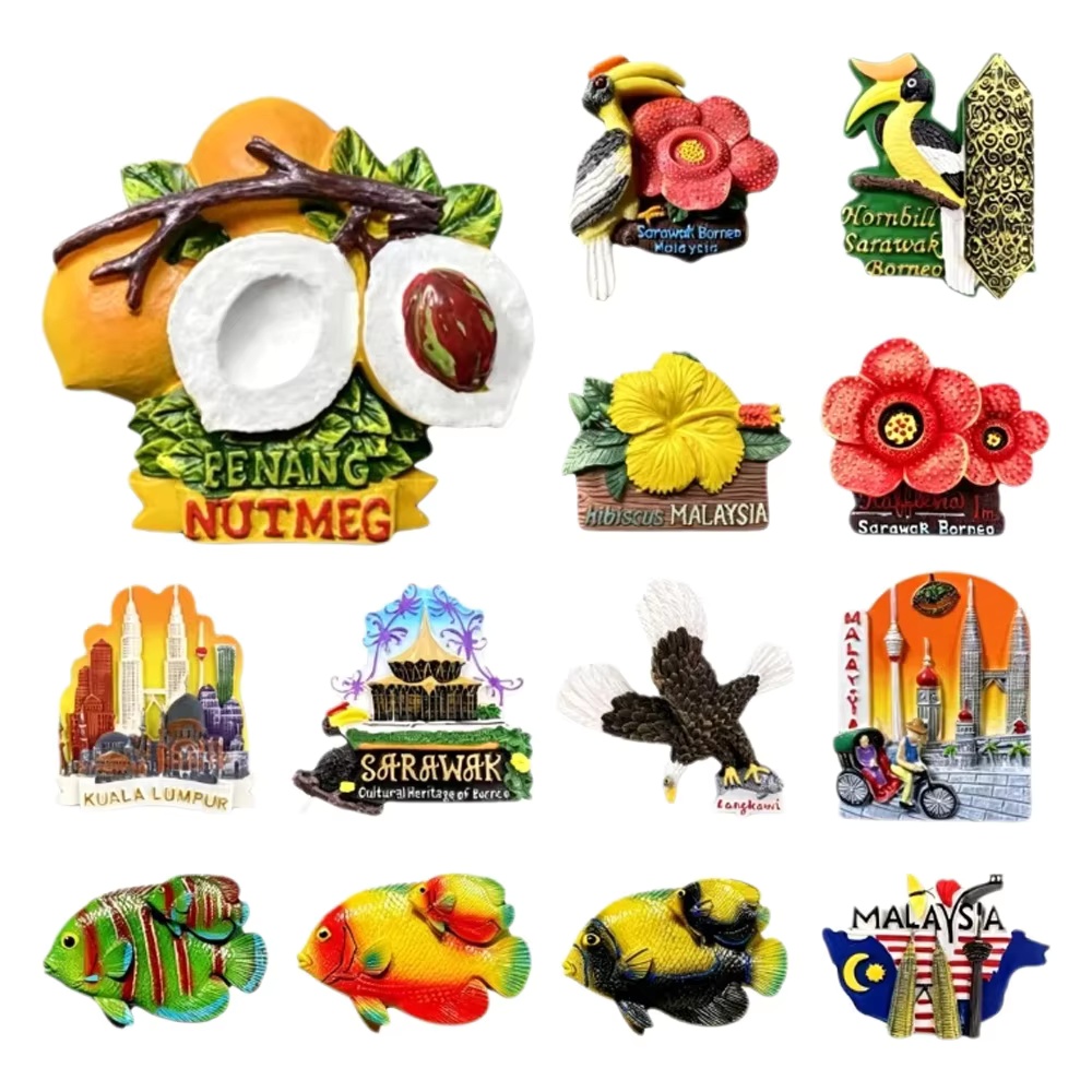 3D Malaysia Fridge Magnets, Ku - огляд і ціна Home Decor Kuala Lumpur