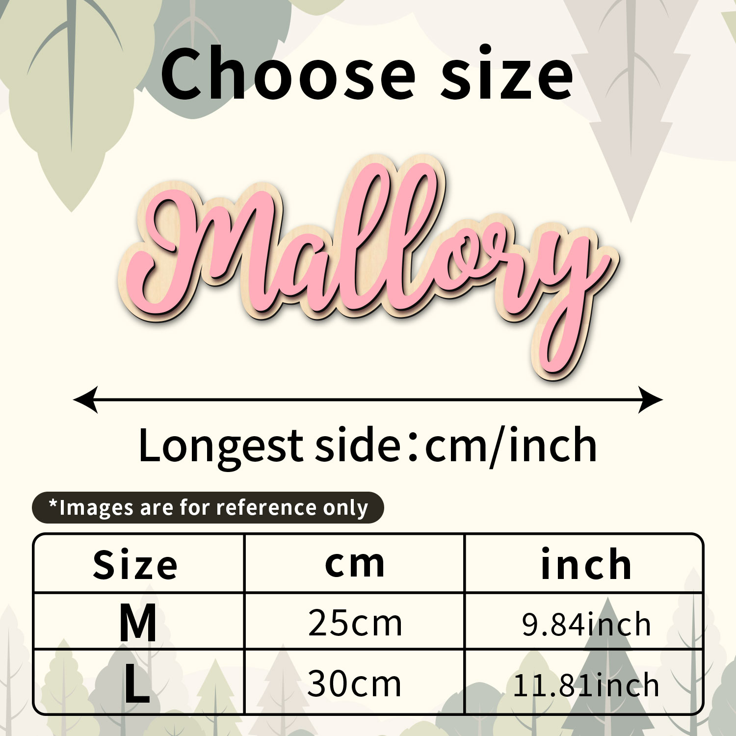 1 Personalized Double-layer Wo - огляд і ціна Home Christmas Decor