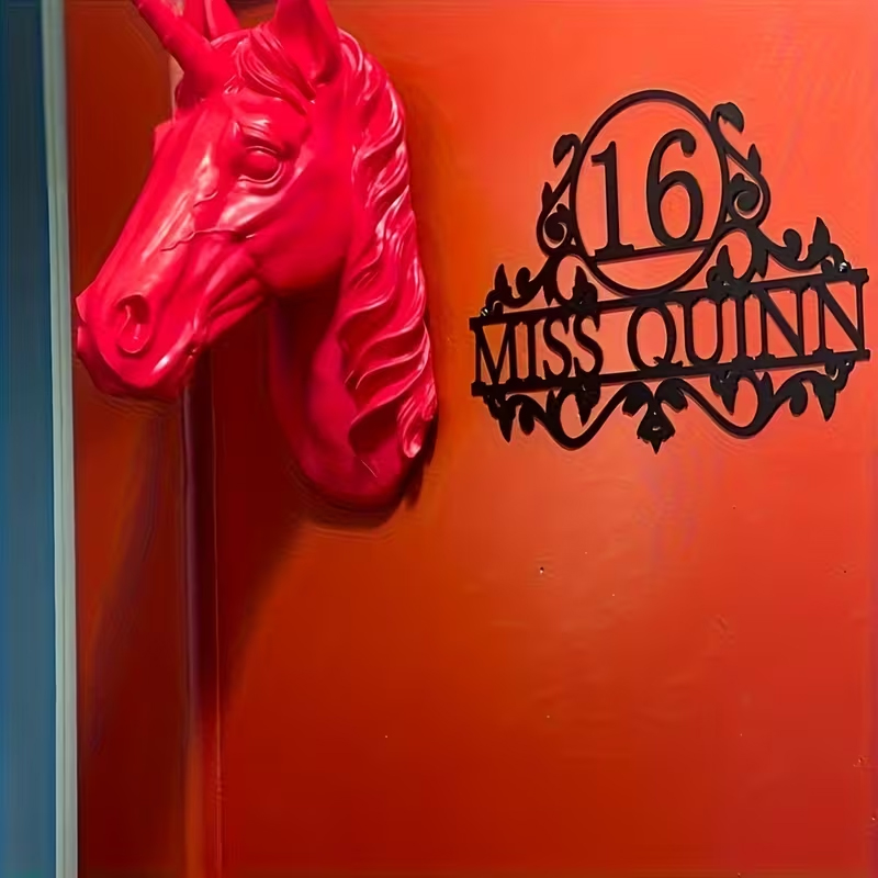 Custom Metal House Number & St - огляд і ціна Home Decor Happy