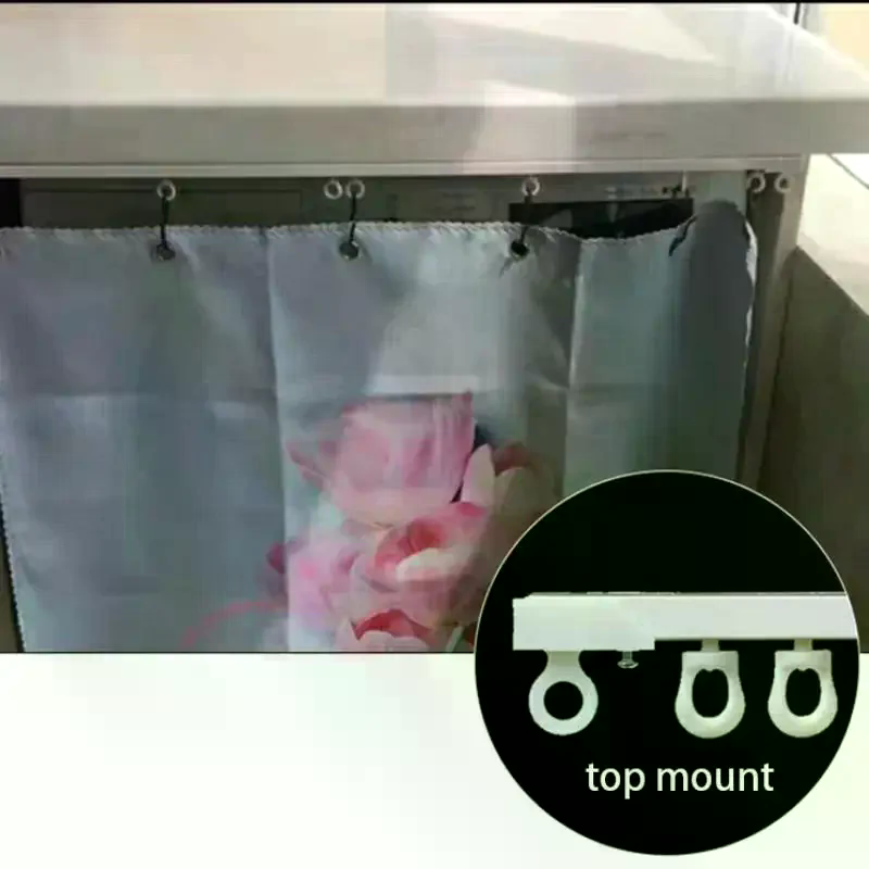 Self Adhesive Curtain Sliding  - огляд і ціна Home Decor Curtain