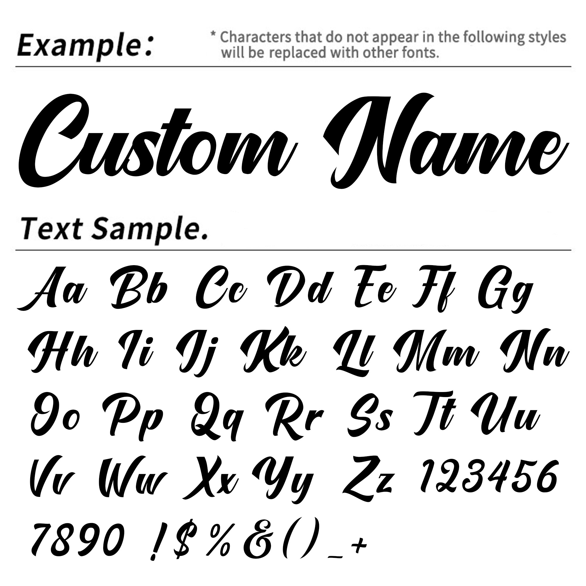 3PCS Custom Name Stickers Pers - огляд і ціна Home Christmas Decor