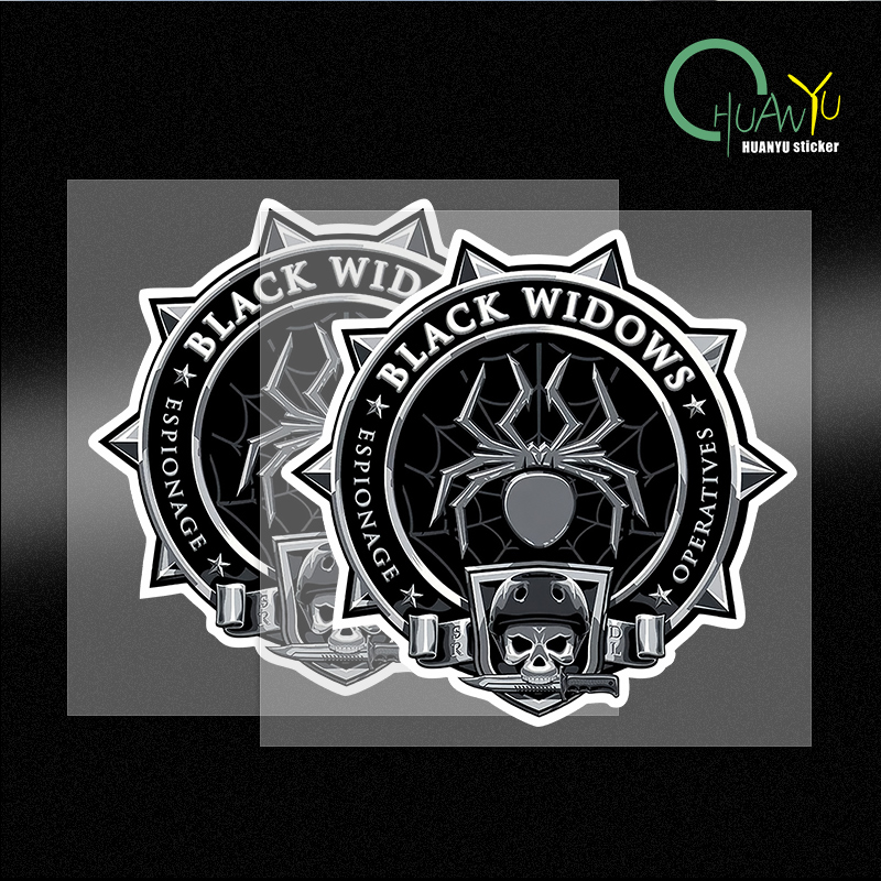 Black Widows Wallstickers Skul - огляд і ціна Home Decor Outlet