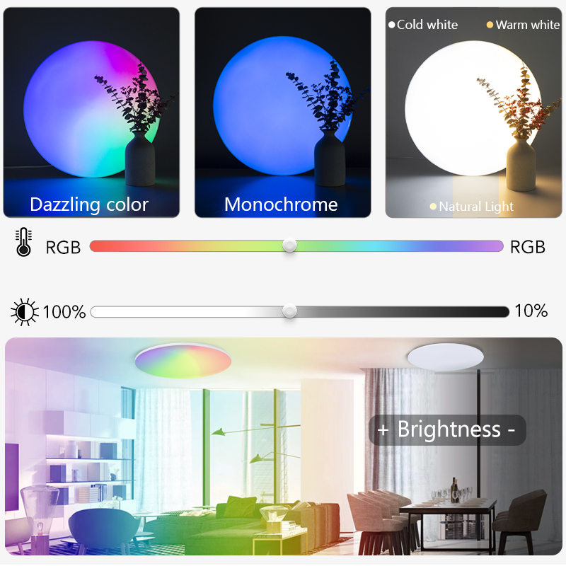 MARPOU Colorful RGB Ceiling La - огляд і ціна Home Decor App Free
