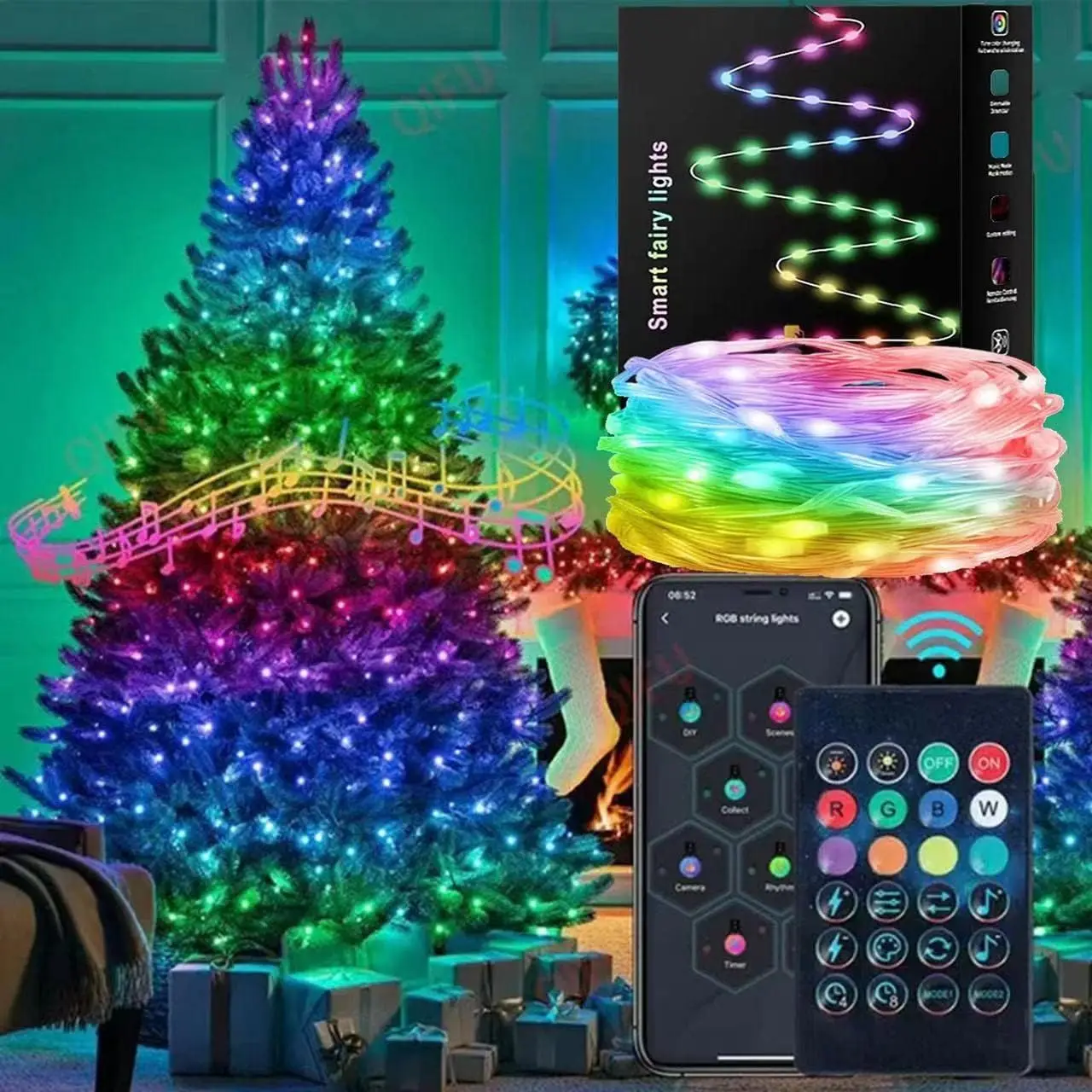 Smart  LED String Light  Multi - огляд і ціна Home Decor App Free