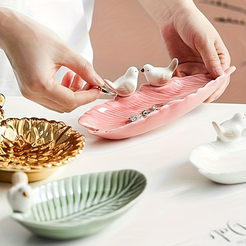 New Cute Bird Dim Sum Ceramic  - огляд і ціна Ceramic Trinket Dish