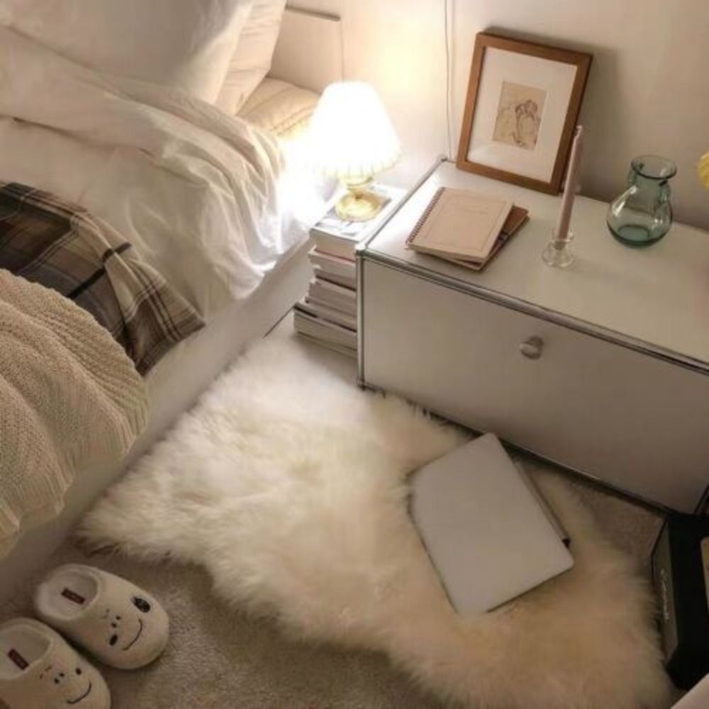 Imitation Wool Non Slip Fluffy - огляд і ціна Cowhide Rug Faux