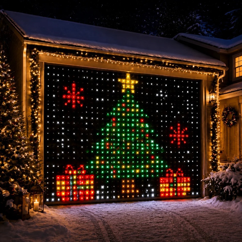 LED Pixel Curtain Lights Bluet - огляд і ціна Home Decor Curtain