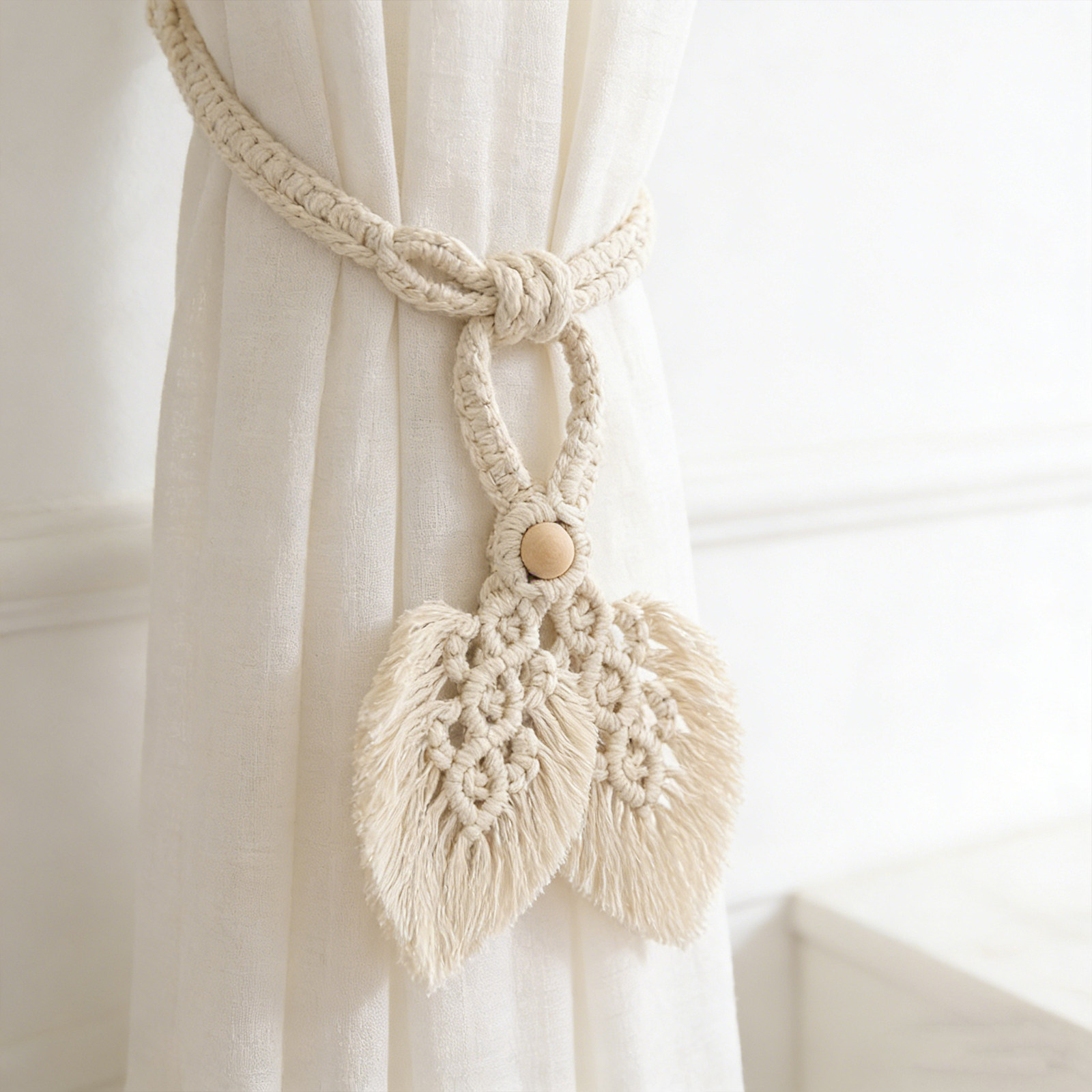 1Pcs Chic Bohemian Curtain Tie - огляд і ціна Home Decor Curtain