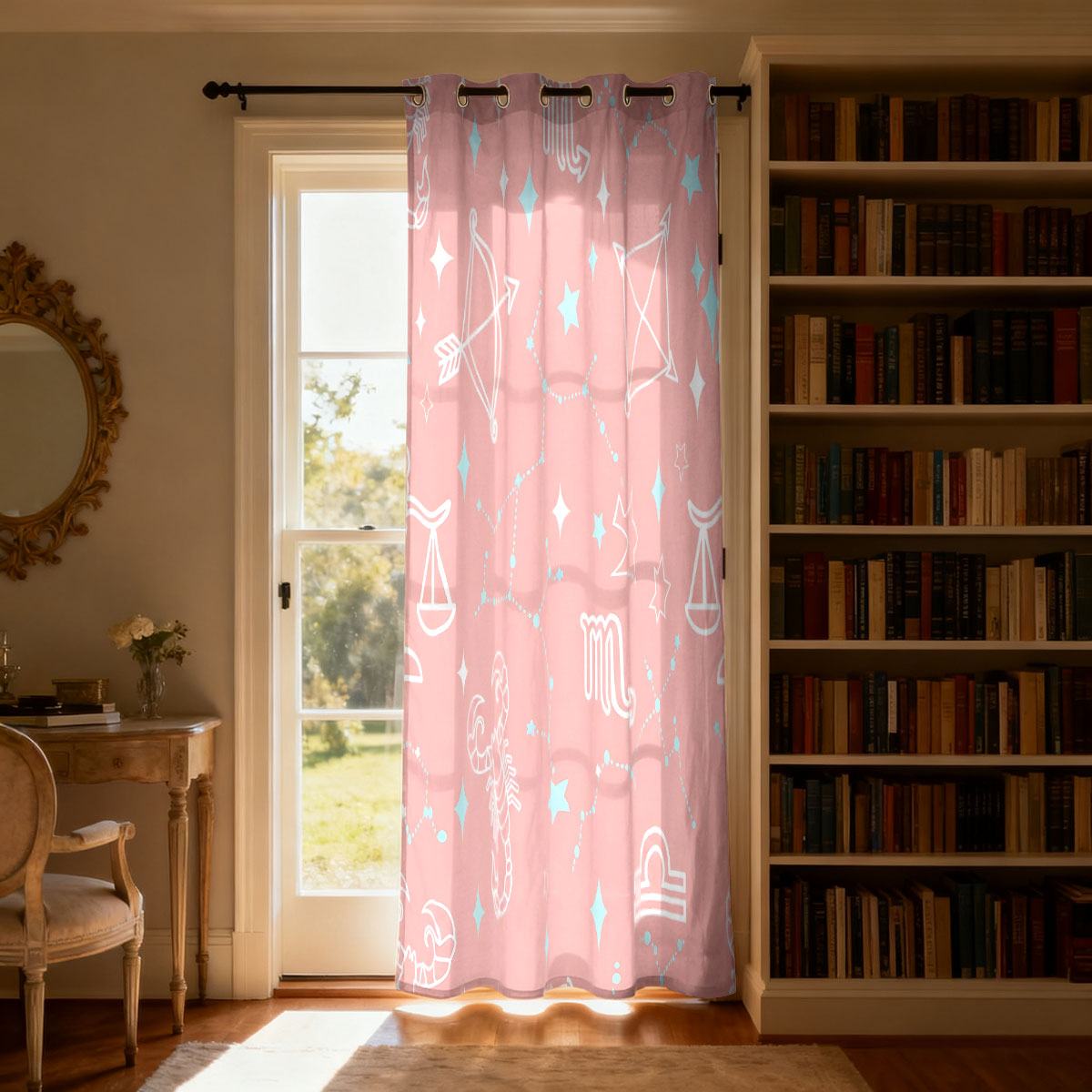 1pc Starry Sky Constellation P - огляд і ціна Home Decor Curtain