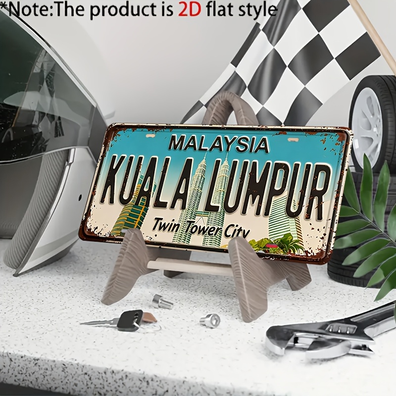 2D Flat, 1pc Vintage Kuala Lum - огляд і ціна Home Decor Kuala Lumpur