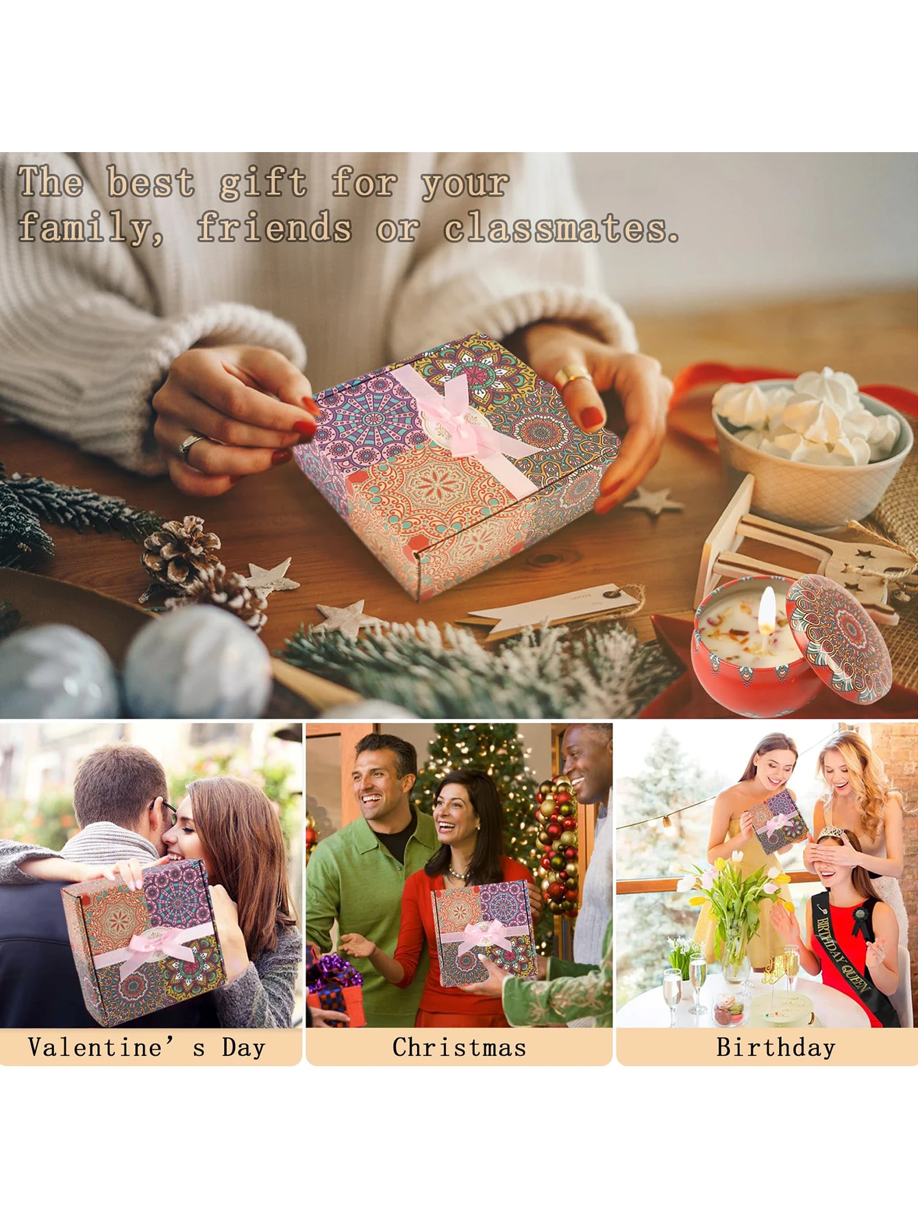 4pcs/set, Scented Candles Gift - огляд і ціна Scented Candle Set