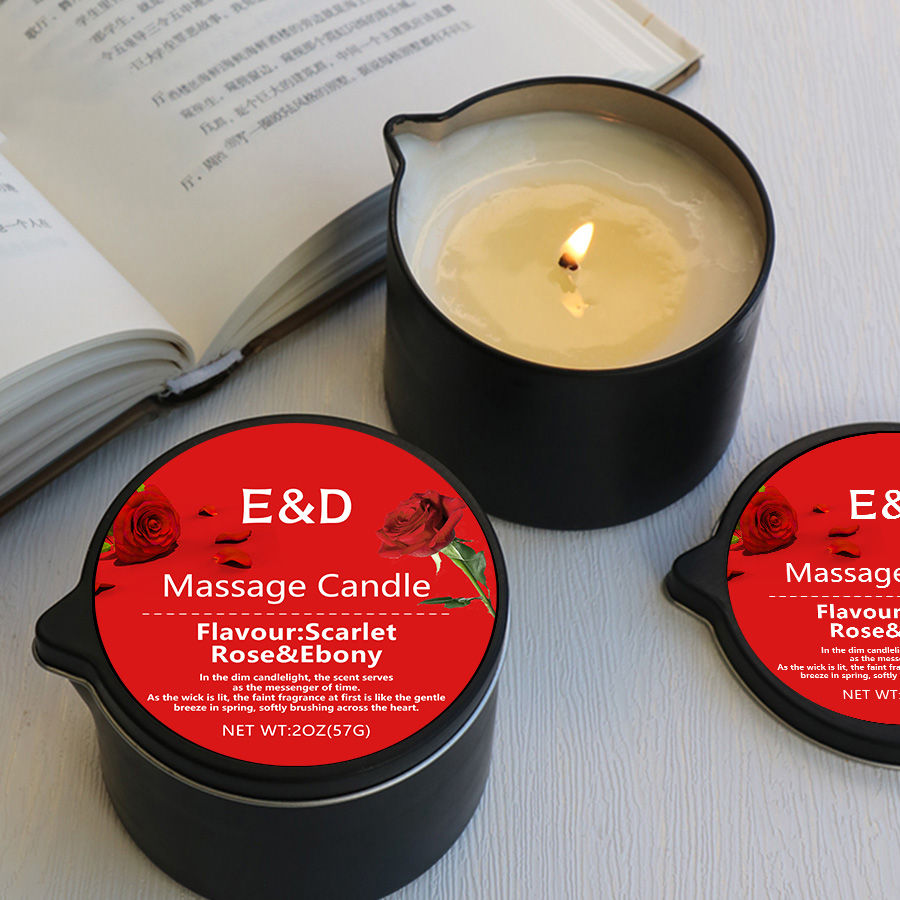 Massage Oil Candle, for Stress - огляд і ціна Scented Candle Set