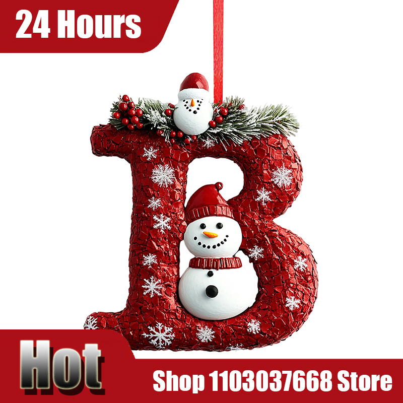 26 Letter Christmas Tree Hangi - огляд і ціна Home Decor Trends 2025