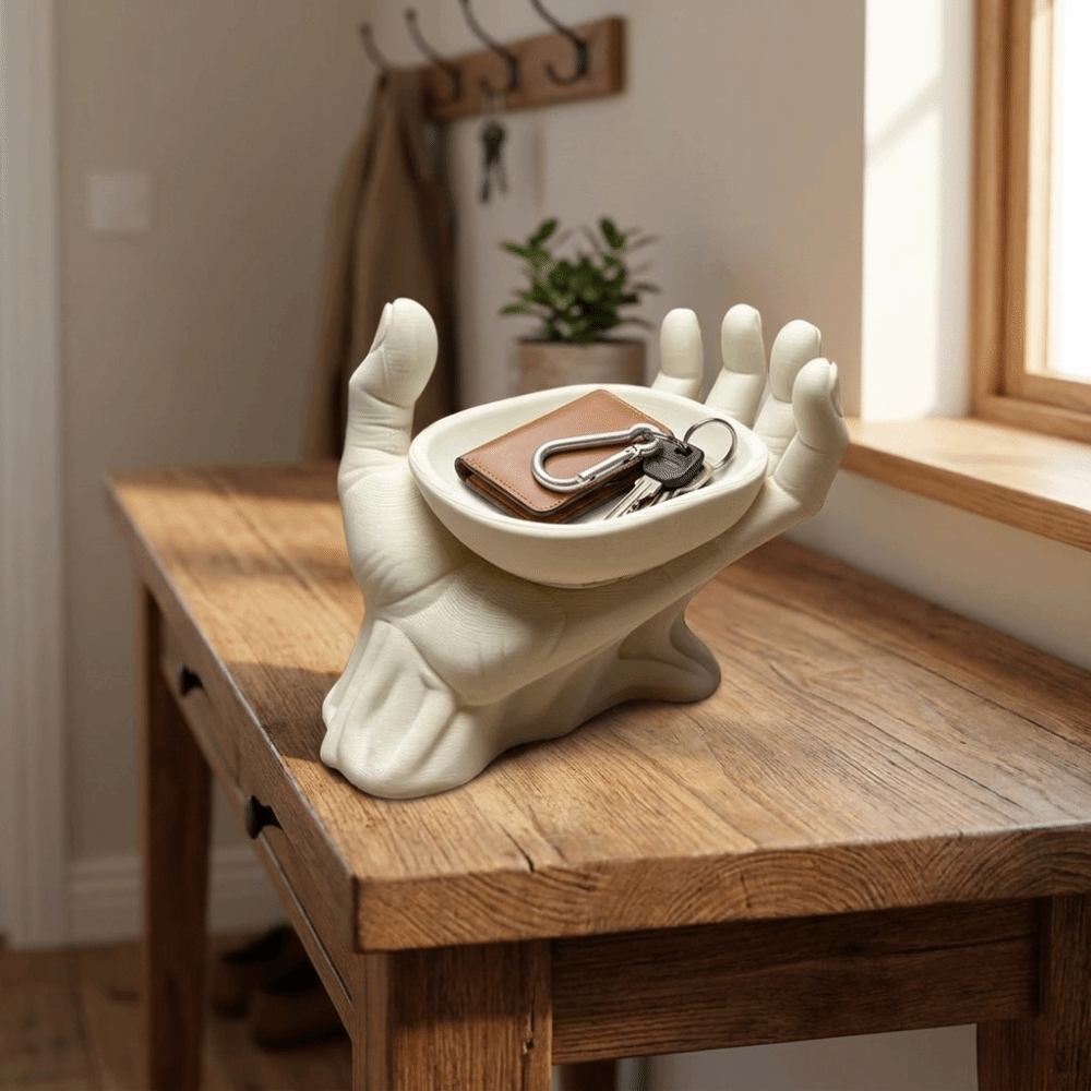 Key Storage Tray Open Palm Pal - огляд і ціна Ceramic Trinket Dish