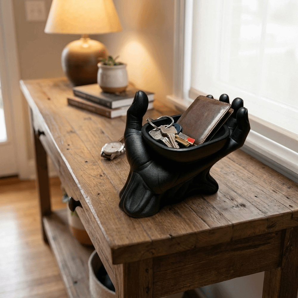 Key Storage Tray Open Palm Pal - огляд і ціна Ceramic Trinket Dish