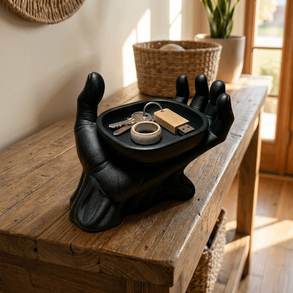 Key Storage Tray Open Palm Pal - огляд і ціна Ceramic Trinket Dish