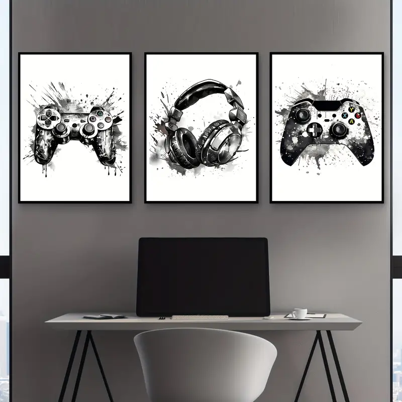 3pcs frameless Canvas Painting - огляд і ціна Abstract Oil Painting