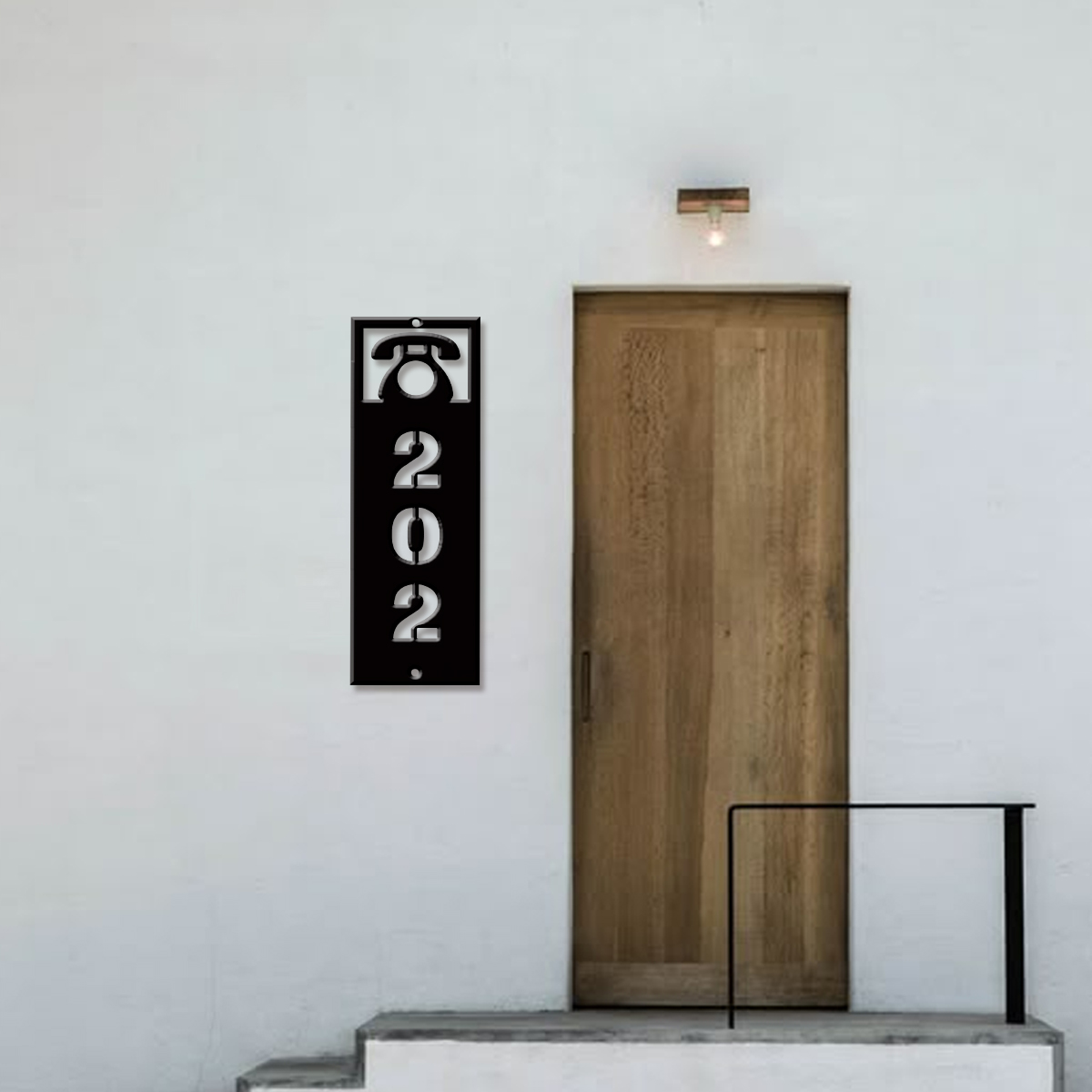 1Pc Custom modern Metal Street - огляд і ціна Home Decor Garden
