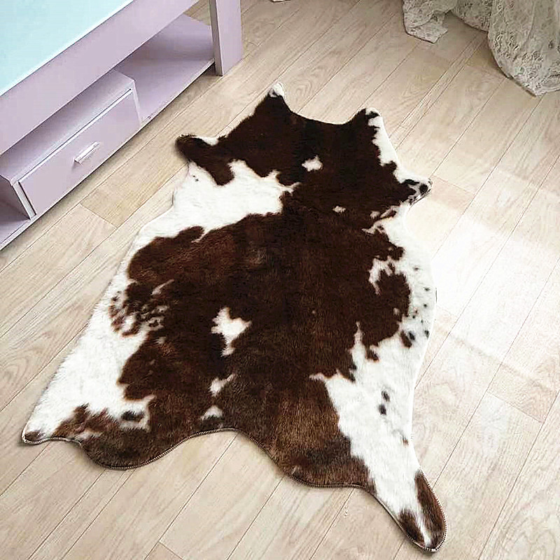 Tiger Printed Rug Cow Leopard  - огляд і ціна Cowhide Rug Faux