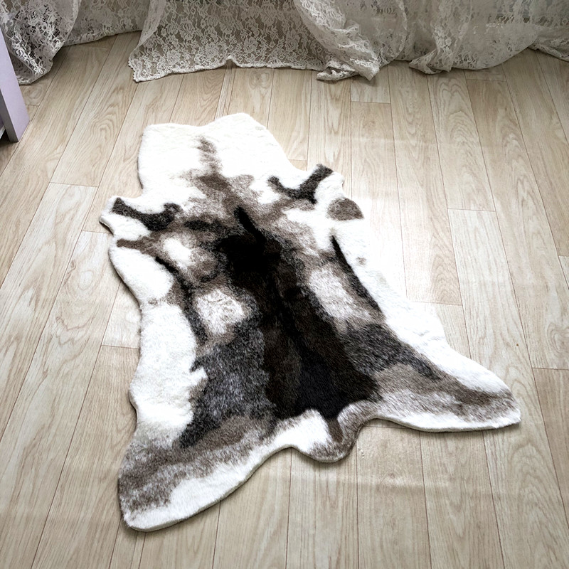 Tiger Printed Rug Cow Leopard  - огляд і ціна Cowhide Rug Faux