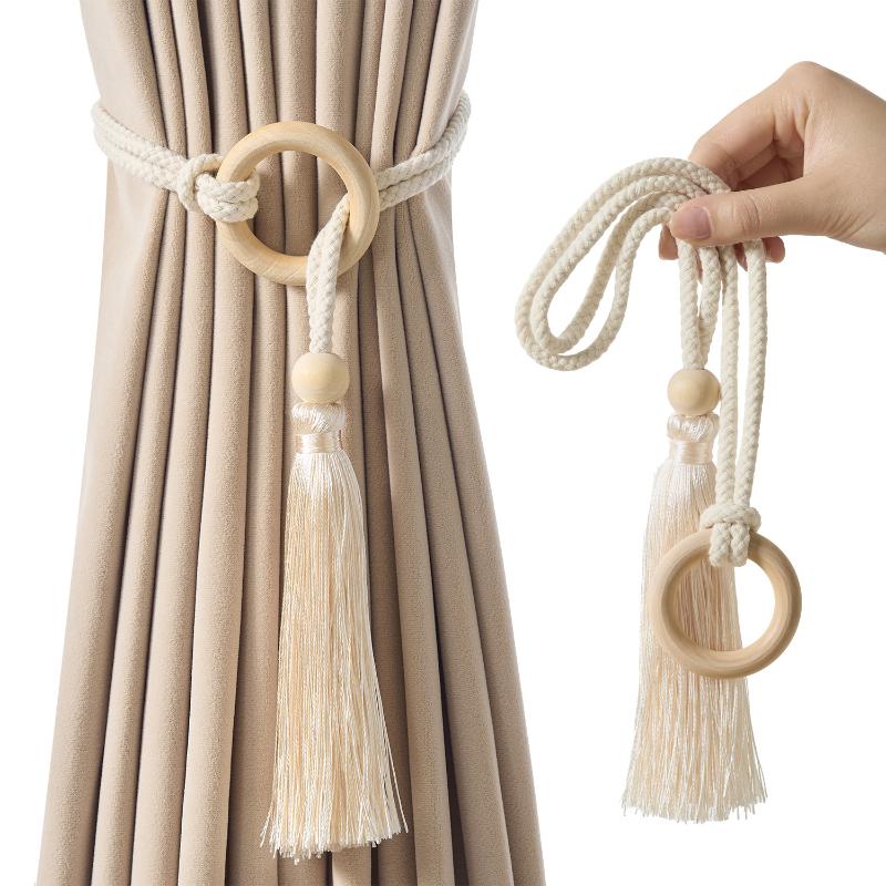 Curtain Tie Bohemian Chic Adju - огляд і ціна Home Decor Curtain