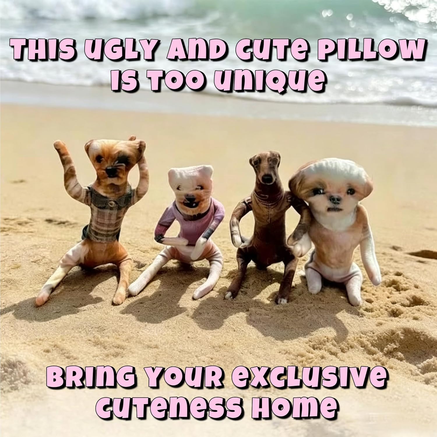 customizable Jointed Plush Fig - огляд і ціна Home Christmas Decor
