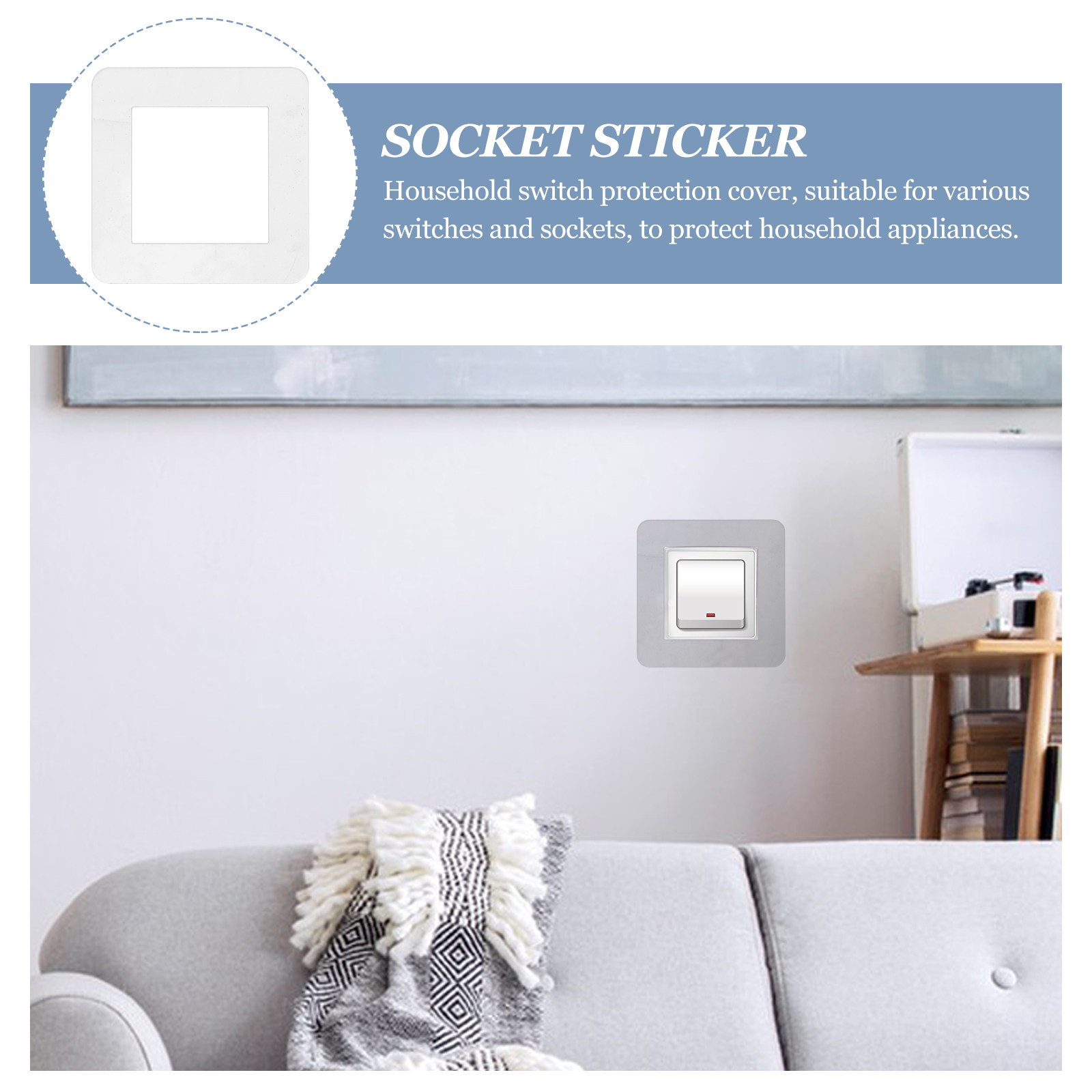 5Pcs Acrylic Light Switch Cove - огляд і ціна Home Decor Outlet