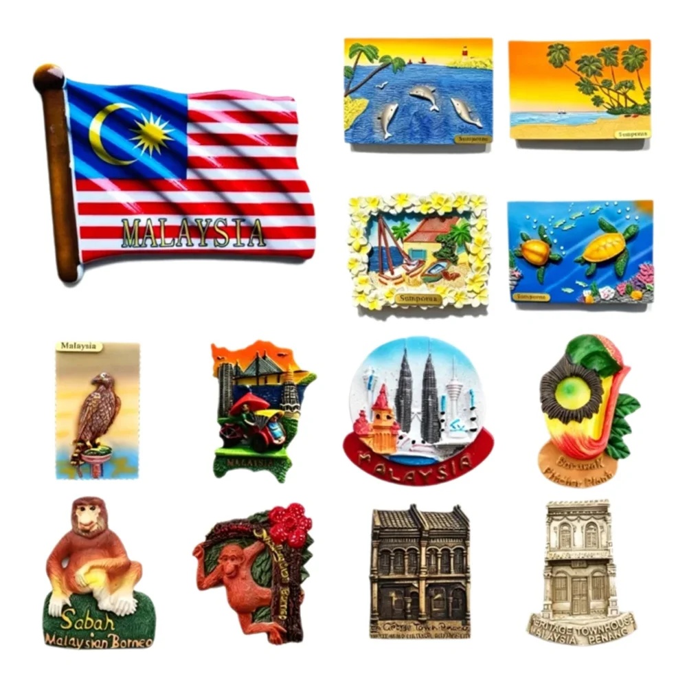 Malaysia 3D Fridge Magnets, Ku - огляд і ціна Home Decor Kuala Lumpur
