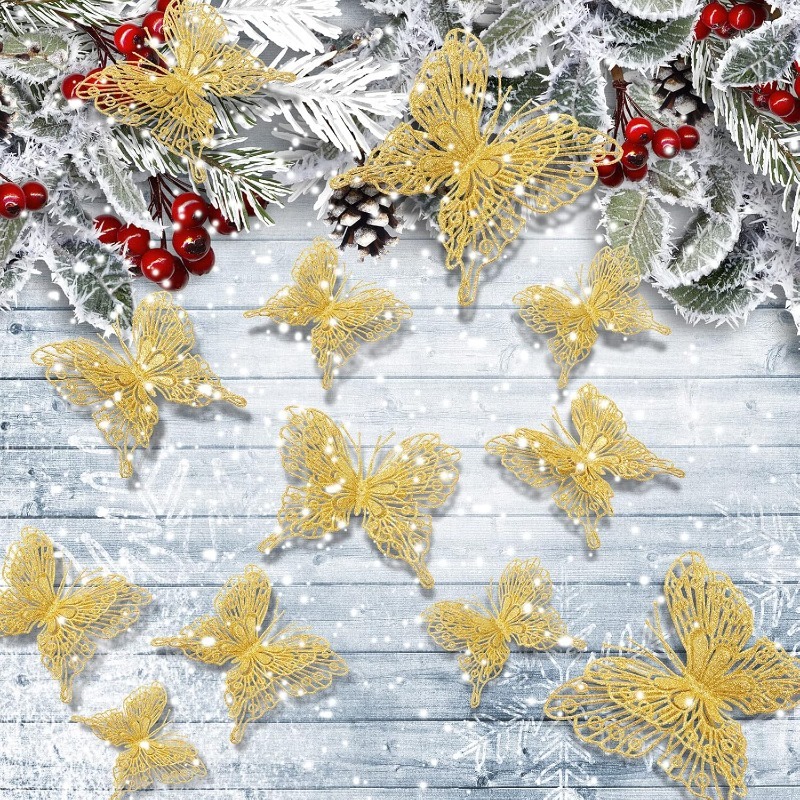 5/10Pcs Glitter Butterflies Ch - огляд і ціна Home Decor Trends 2025
