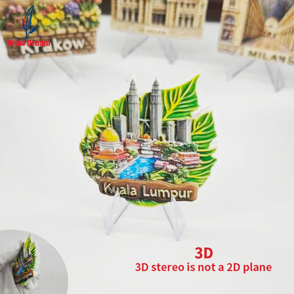 1Pc Kuala Lumpur Creative 3D E - огляд і ціна Home Decor Kuala Lumpur