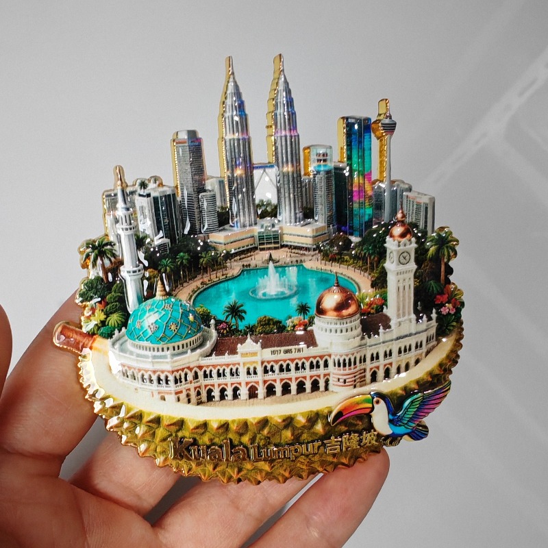 Malaysia Fridge Magnets Metal  - огляд і ціна Home Decor Kuala Lumpur