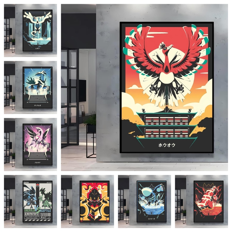 Canvas Artwork Painting Pokemo - огляд і ціна Home Decor Free Images