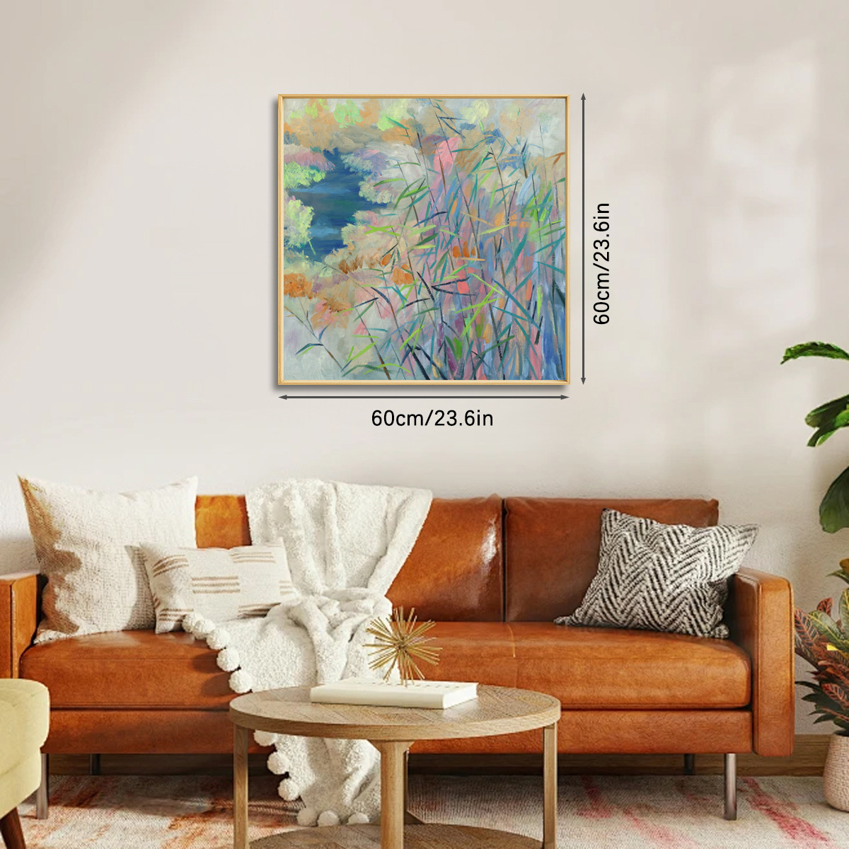 High-class living room decorat - огляд і ціна Abstract Oil Painting