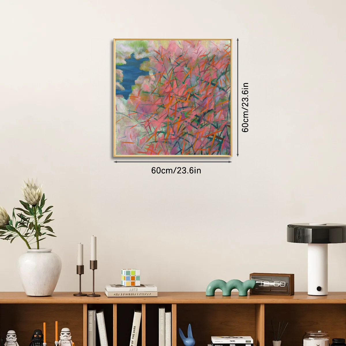High-class living room decorat - огляд і ціна Abstract Oil Painting