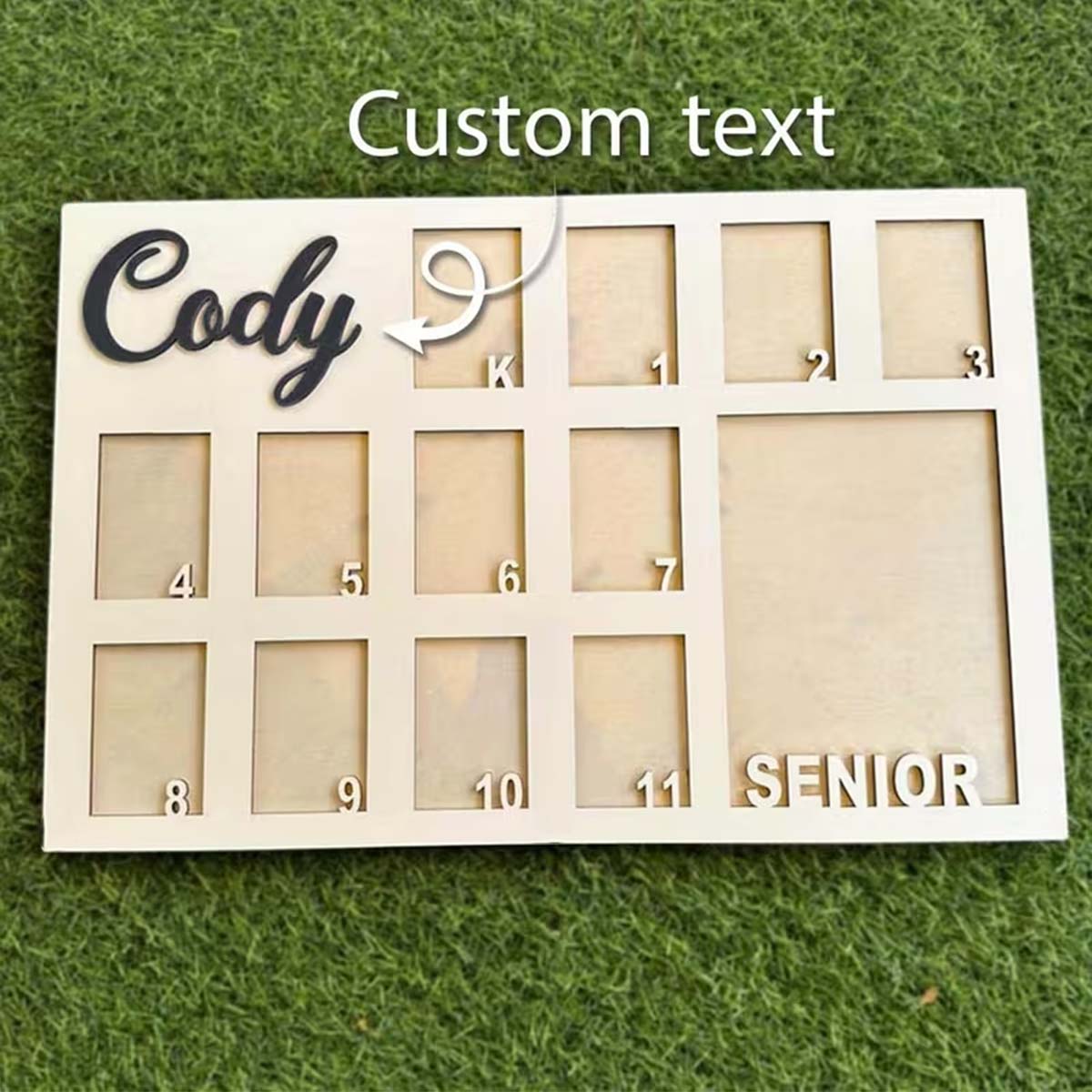 Custom Photo Frame Board Woode - огляд і ціна Home Christmas Decor