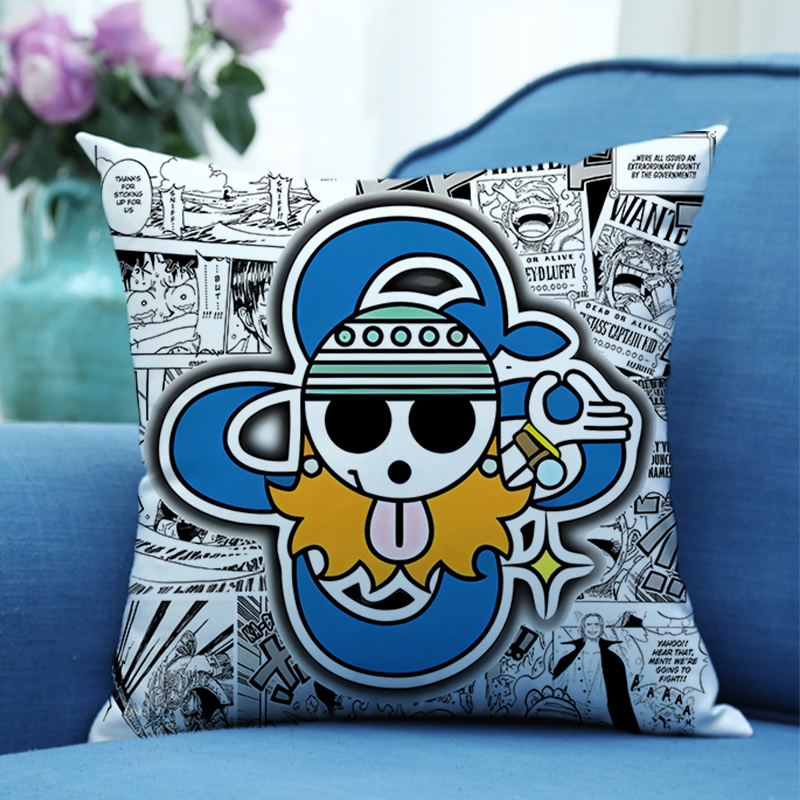 Cartoon One Piece Pillowcase P - огляд і ціна Home Decor Sofa