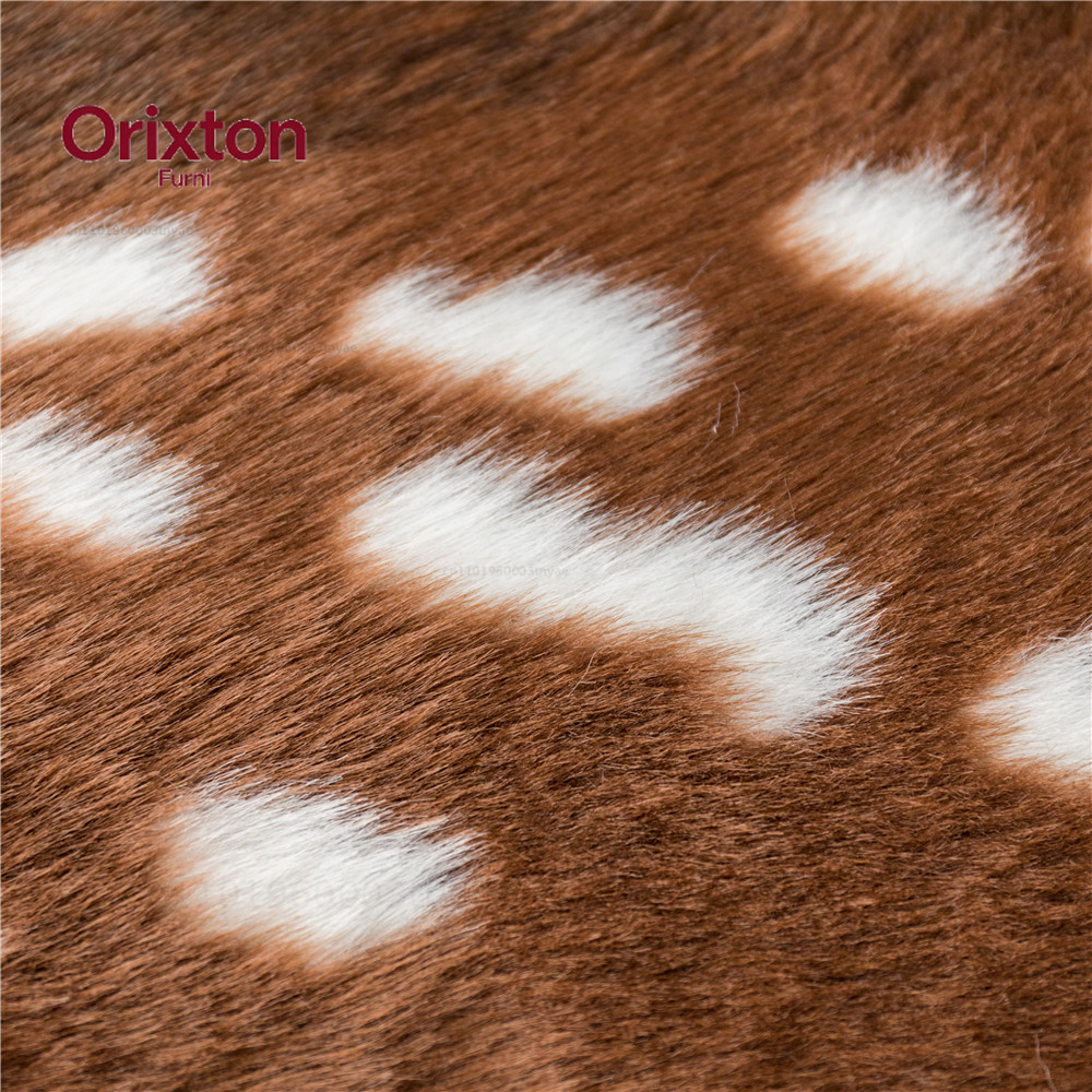 Fashion Hot Faux Deer Printed  - огляд і ціна Cowhide Rug Faux