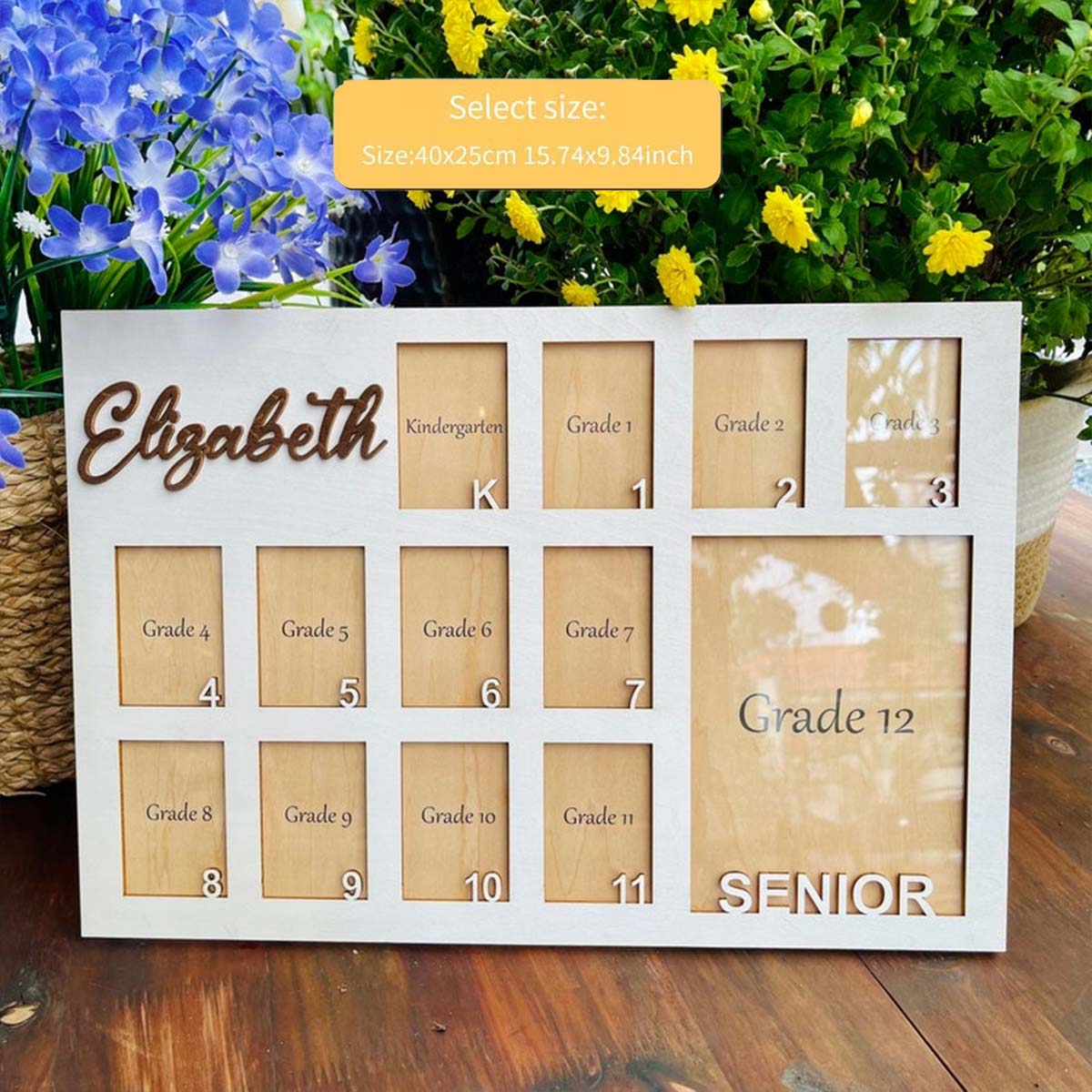Custom Photo Frame Board Woode - огляд і ціна Home Christmas Decor