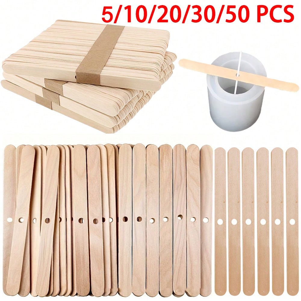 5/10/20/30/50pcs Wooden Candle - огляд і ціна Scented Candle Set