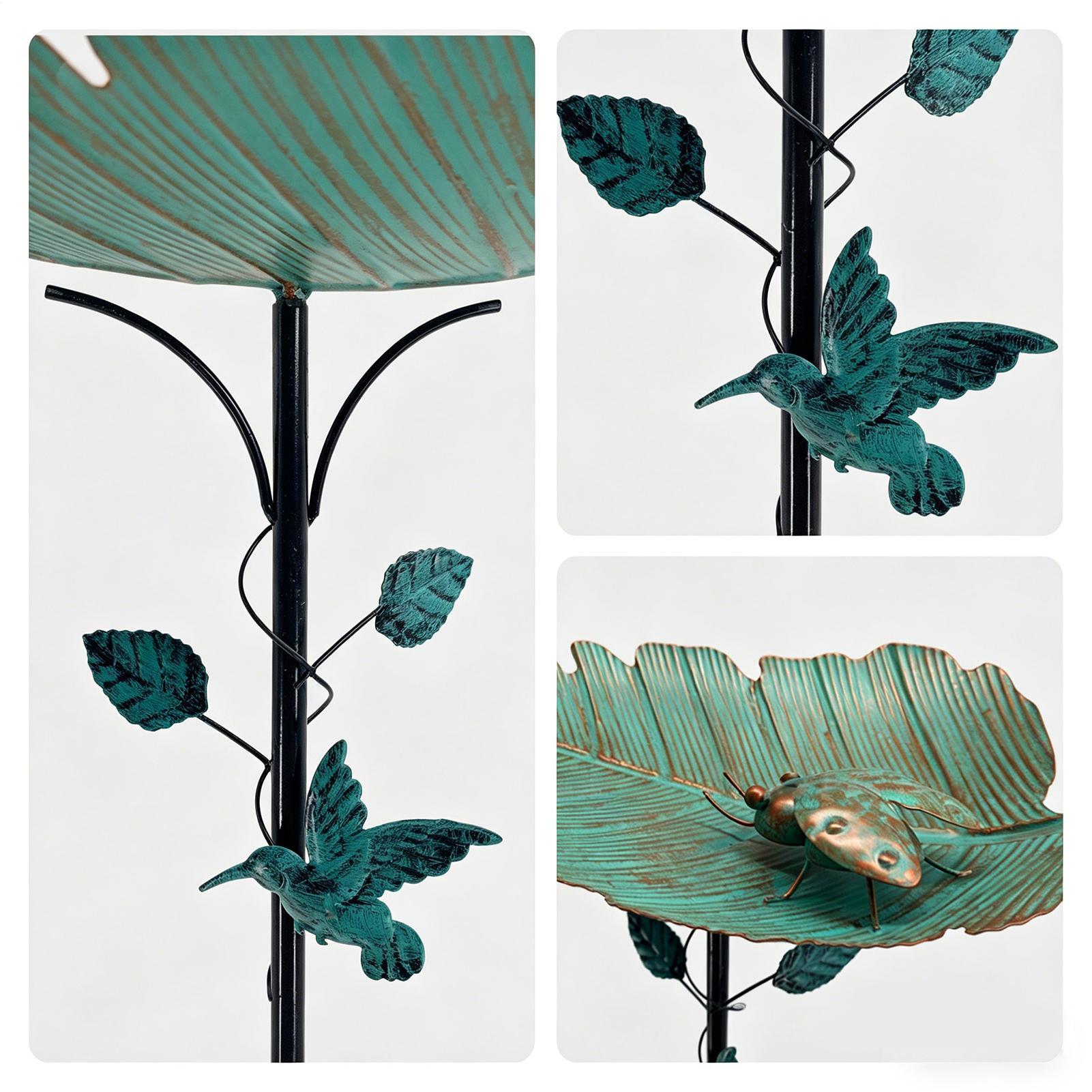 Bird Bath For Outside Decorati - огляд і ціна Home Decor Garden